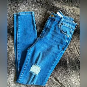 Show Dazzle high waist skinny jeans